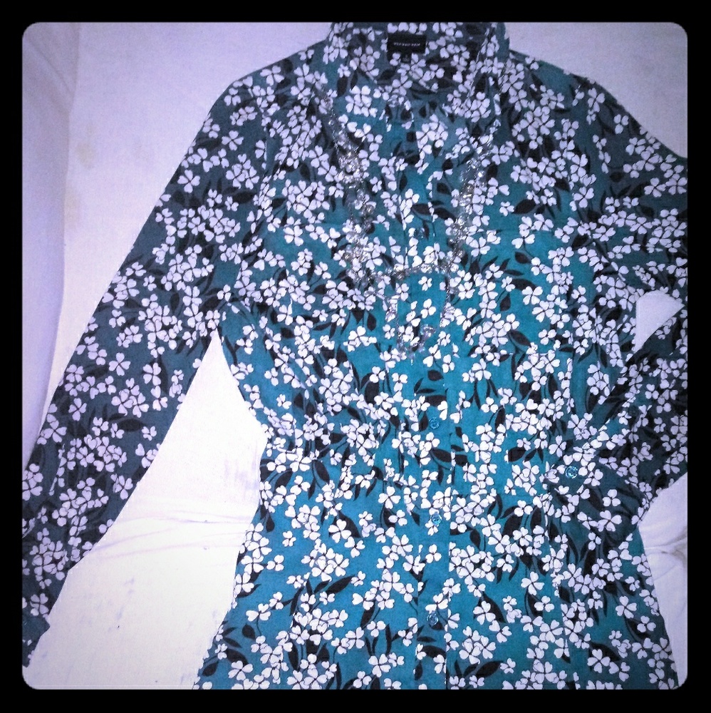 Floral print dress